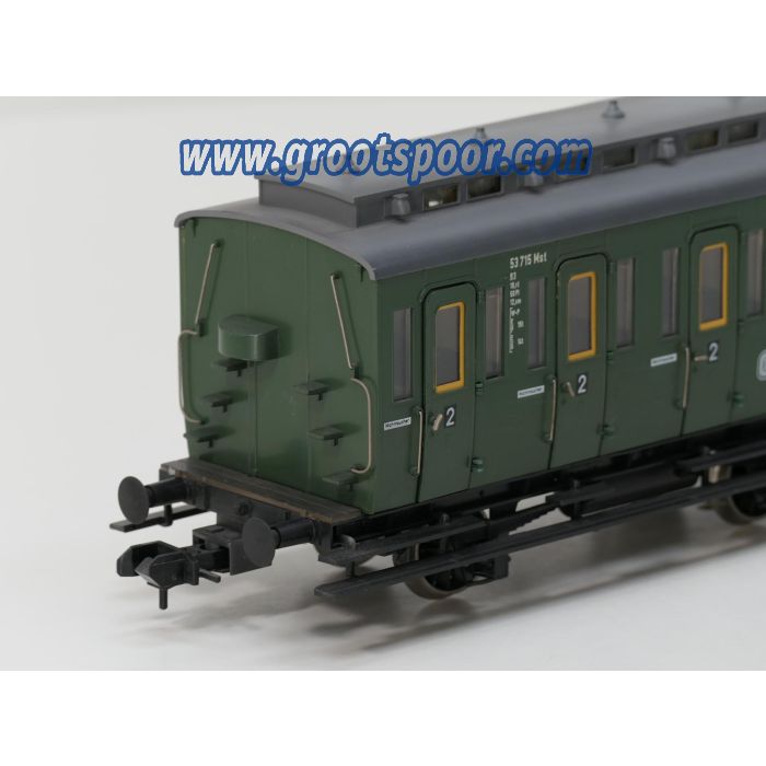 Märklin Spur1 5804 Abteilwagen 3-achsig DB III Marklin Spur 1, Innenbeleuchting, Stromabnahme, Metallrader - sku: 20260131033259 - Used - Like new - Photo 4