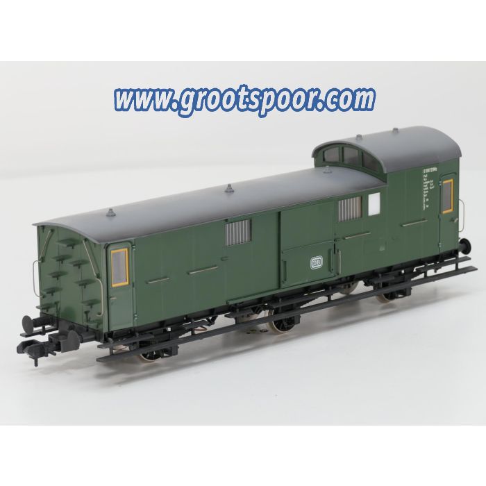 Märklin Spur1 5808 Packwagen 3-achsig DB III, Marklin Spur 1 Innenbeleuchting, Stromabnahme, Metallrader - sku: 20260205021819 - Used - Very good condition - Photo 2