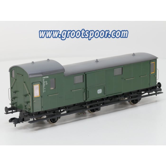 Märklin Spur1 5808 Packwagen 3-achsig DB III, Marklin Spur 1 Innenbeleuchting, Stromabnahme, Metallrader - sku: 20260205021819 - Used - Very good condition - Photo 3