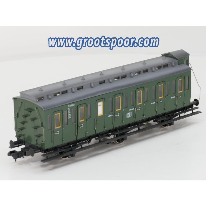 Märklin Spur1 5805 Abteilwagen 3-achsig DB III, Innenbeleuchting, Stromabnahme, Metallrader - sku: 20260205030025 - Gebruikt - Zo goed als nieuw - Afbeelding 2