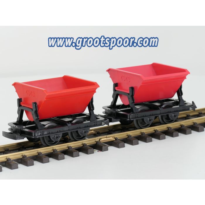 LGB 4043 Set 2x veldbaan kantelwagen - sku: 20260206010636 - Gebraucht - Sehr guter Zustand - Bild 2