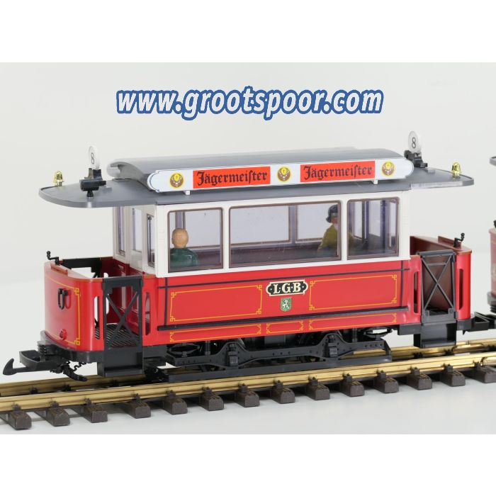LGB 2036 & 3600 Strassenbahn Triebwagen mit Beiwagen - sku: 20260206031517 - Gebraucht - Sehr guter Zustand - Bild 5