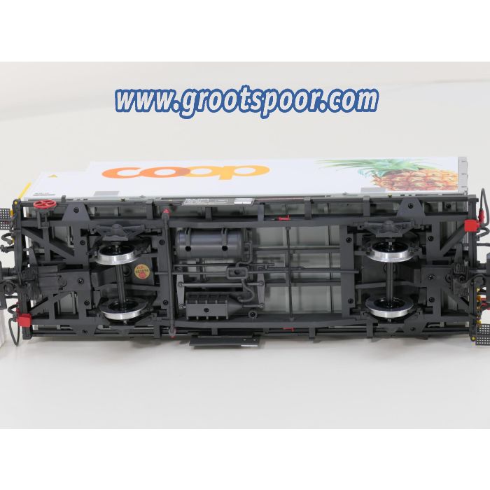 LGB 45890 RhB Containerwagen, COOP Kühlcontainer, Metallrader - sku: 20260214043232 - Used - Like new - Photo 6