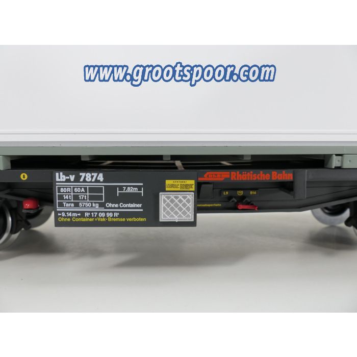 LGB 45890 RhB Containerwagen, COOP Kühlcontainer, Metallrader - sku: 20260214043232 - Used - Like new - Photo 5
