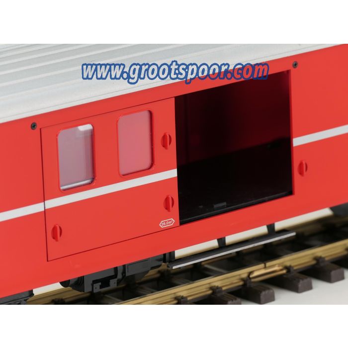LGB 30690 RhB-Gepäckwagen D 4214,  4 st Kugellager Achsen, Stromabnahme, Massoth Innenbeleuchtung - sku: 20260219120328 - Gebraucht - Wie Neu - Bild 7