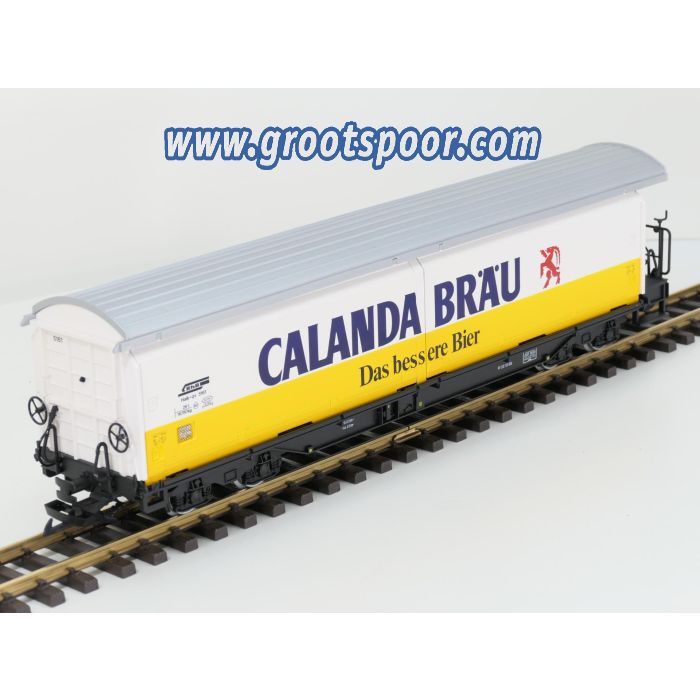 LGB 40570 RhB-Schiebewandwagen, CALANDA BRÄU Haik-qv 5161, Metallrader - sku: 20260219043935 - Gebruikt - Zeer goede staat - Afbeelding 4