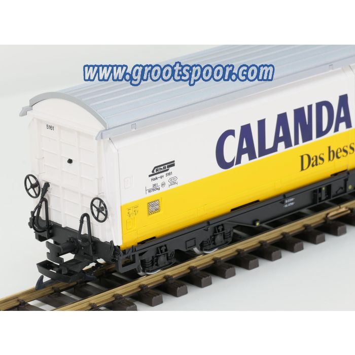 LGB 40570 RhB-Schiebewandwagen, CALANDA BRÄU Haik-qv 5161, Metallrader - sku: 20260219043935 - Gebruikt - Zeer goede staat - Afbeelding 5