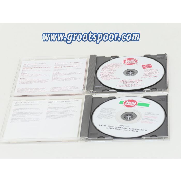 LGB 00301 & 00302 Set Serviceteile CD-ROM 1 & 2 - sku: 20260220121707 - Gebraucht - Wie Neu - Bild 3