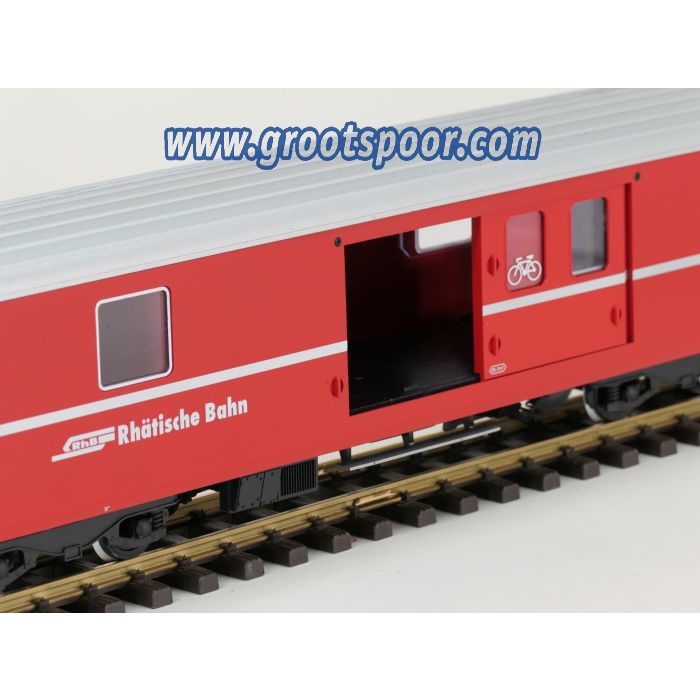 LGB 34690 RhB-Packwagen D 4216, 4 st Kugellager Achsen, Stromabnahme - sku: 20260220024657 - Gebraucht - Sehr guter Zustand - Bild 3