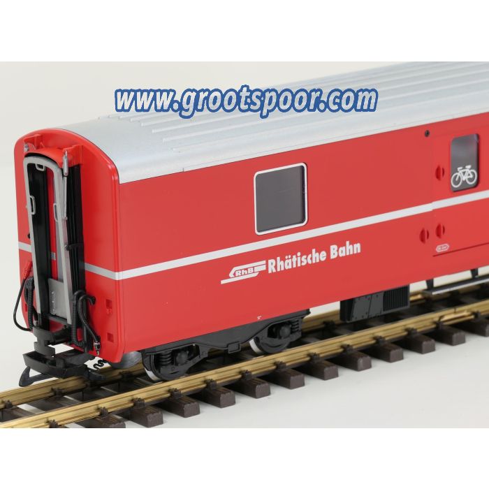LGB 34690 RhB-Packwagen D 4216, 4 st Kugellager Achsen, Stromabnahme - sku: 20260220024657 - Gebraucht - Sehr guter Zustand - Bild 2