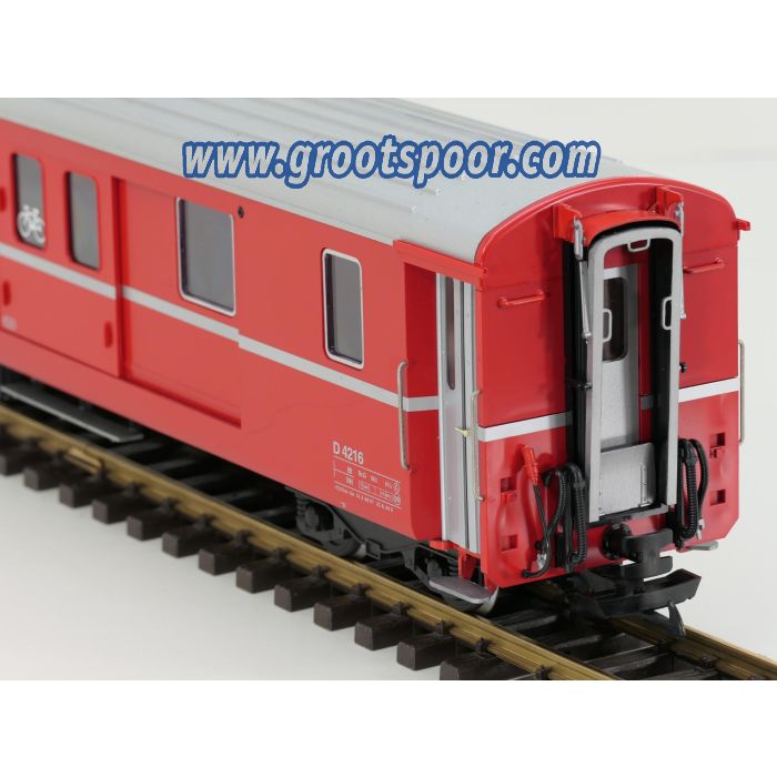 LGB 34690 RhB-Packwagen D 4216, 4 st Kugellager Achsen, Stromabnahme - sku: 20260220024657 - Gebraucht - Sehr guter Zustand - Bild 4