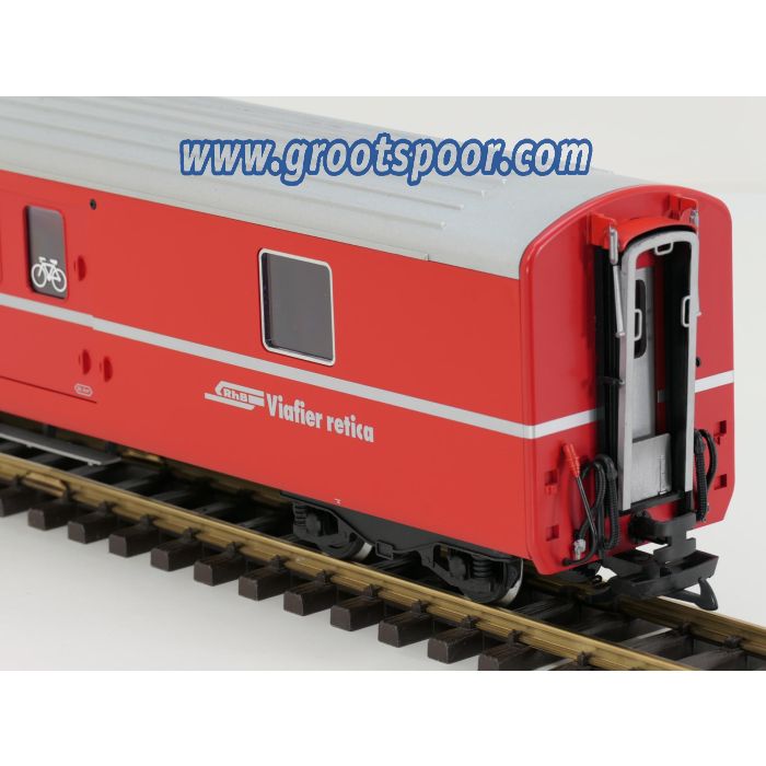 LGB 34690 RhB-Packwagen D 4216, 4 st Kugellager Achsen, Stromabnahme - sku: 20260220024657 - Gebraucht - Sehr guter Zustand - Bild 7