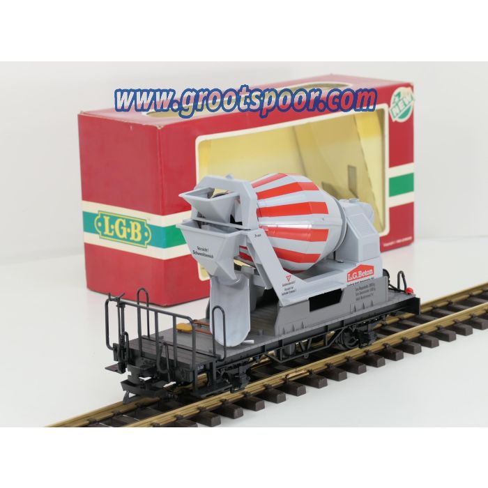LGB 40550 L.G. Beton-mixer, Vitrinemodell - sku: 20260220041312 - Gebruikt - Zo goed als nieuw - Afbeelding 3