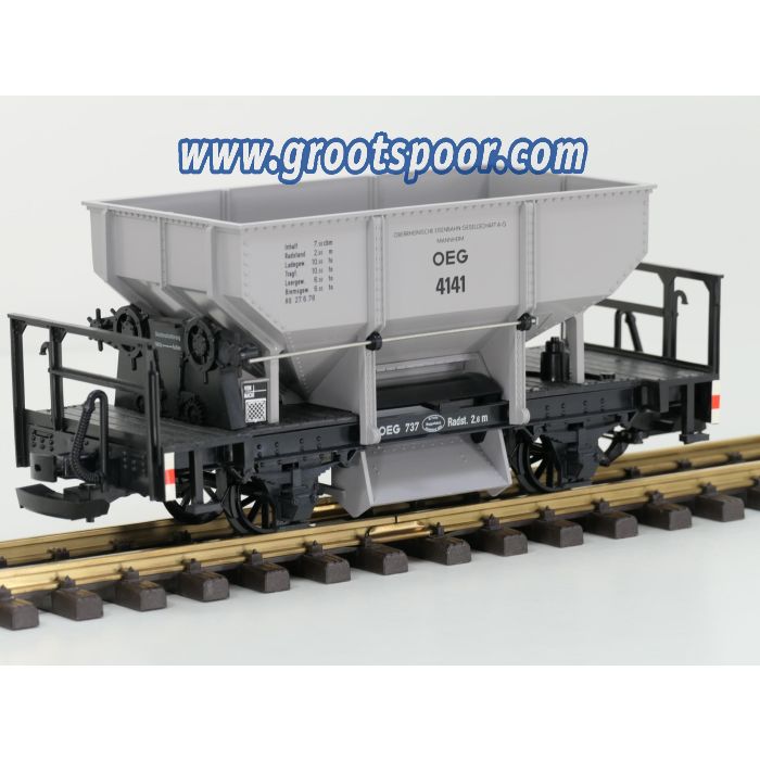 LGB 4141 Selbstentladewagen OEG 4141 - sku: 20260220042833 - Gebraucht - Wie Neu - Bild 2