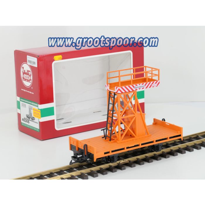 LGB 45305 Turmwagen Bahndienst, Vitrinemodell - sku: 20260220043524 - Gebraucht - Wie Neu - Bild 3