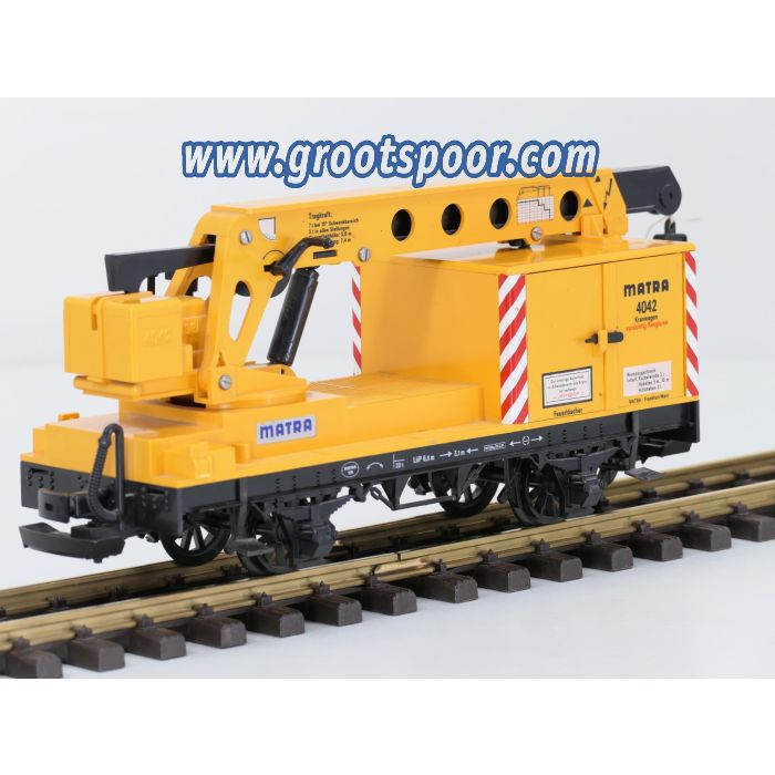 LGB 4042 C Matra Kraan wagon - sku: 20260220045925 - Gebruikt - Zeer goede staat - Afbeelding 3