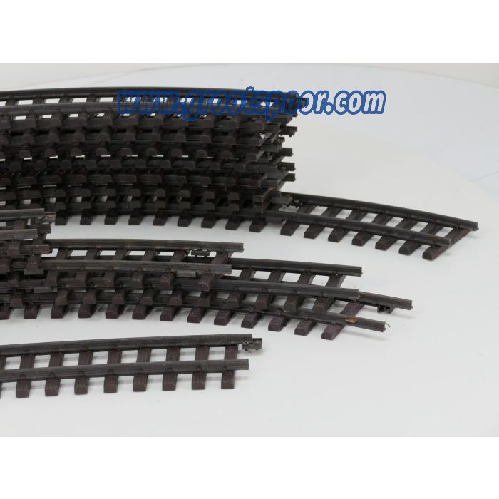 LGB Messing bochten Set 15000 & 16000 & 18020, Met Schroefbare railverbinders. - sku: 20260227024324 - Used - Good condition - Photo 6