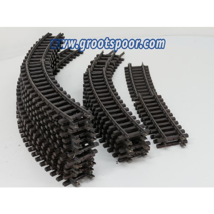 LGB Messing bochten Set 15000 & 16000 & 18020, Met Schroefbare railverbinders. - sku: 20260227024324 - Used - Good condition - Photo 2