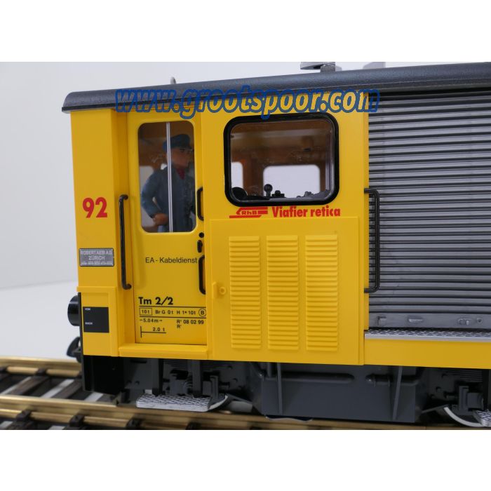 LGB 27410 RhB baantractor nr 92, Digital - sku: 20260227042954 - Gebruikt - Zo goed als nieuw - Afbeelding 4