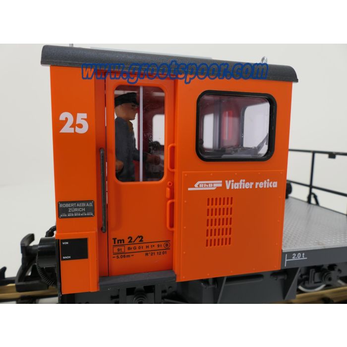 LGB 20410 RhB Schienentraktor Tm 2/2 25, Digital - sku: 20260227044430 - Gebraucht - Wie Neu - Bild 4