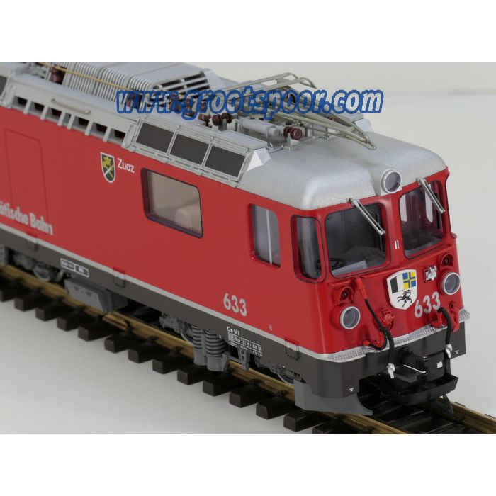 LGB 24430 RhB E-Lok Ge 4/4 II 633 „Zuoz“, Digital - sku: 20260228013457 - Gebraucht - Sehr guter Zustand - Bild 4