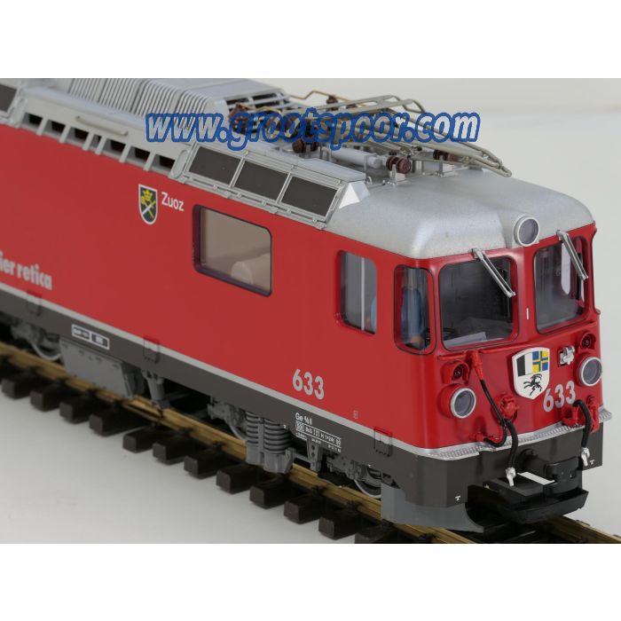 LGB 24430 RhB E-Lok Ge 4/4 II 633 „Zuoz“, Digital - sku: 20260228013457 - Gebraucht - Sehr guter Zustand - Bild 7