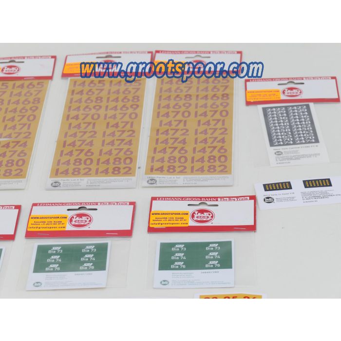 LGB Beschriftungsbogen Stickerset - sku: 20260313102838 - Neu - Bild 3