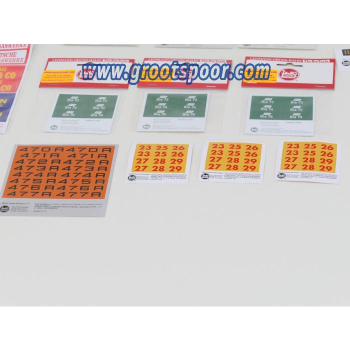 LGB Beschriftungsbogen Stickerset - sku: 20260313102838 - Neu - Bild 4
