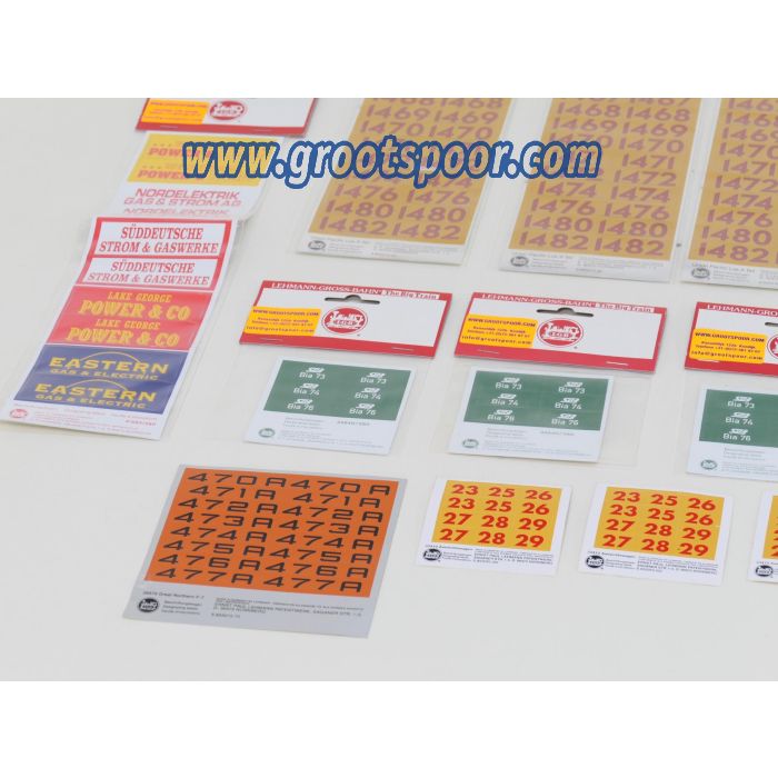 LGB Beschriftungsbogen Stickerset - sku: 20260313102838 - Neu - Bild 5