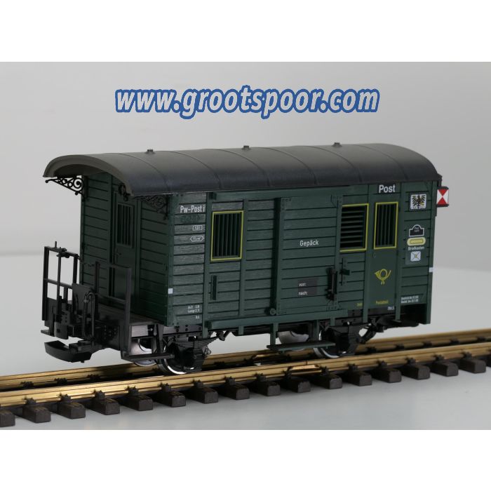 LGB 32190 Bagage/postwagon met metalen wielen en kogellagers. Inclusief sluit- en binnenverlichting - sku: 20260324015812 - Used - Like new - Photo 2