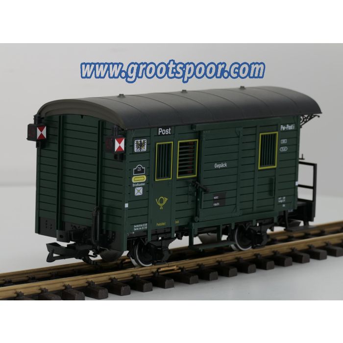 LGB 32190 Bagage/postwagon met metalen wielen en kogellagers. Inclusief sluit- en binnenverlichting - sku: 20260324015812 - Used - Like new - Photo 3