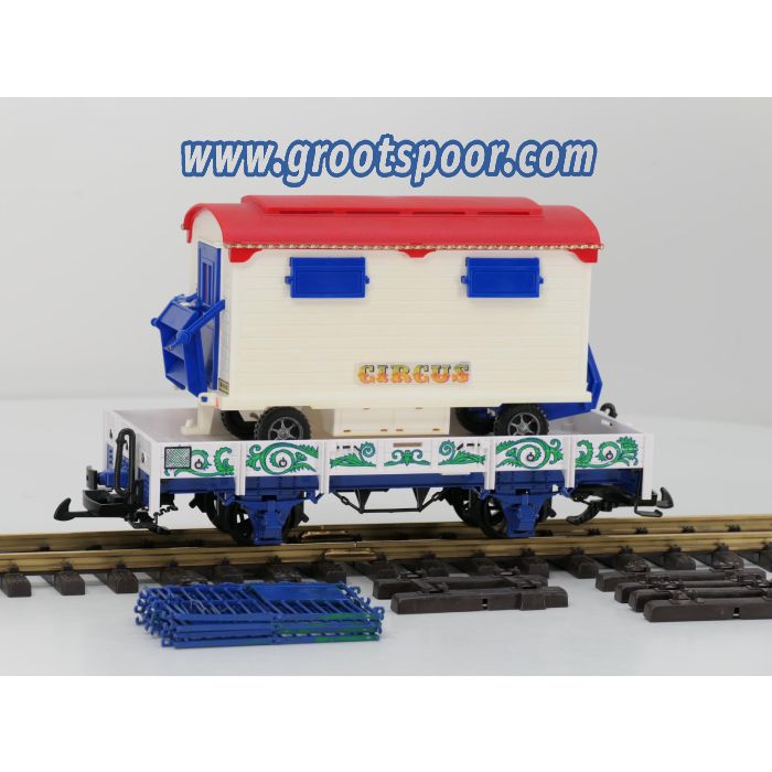 LGB 41370 Circus kassa wagen & Wilde dieren verblijf. - sku: 20260324014109 - Used - Like new - Photo 2