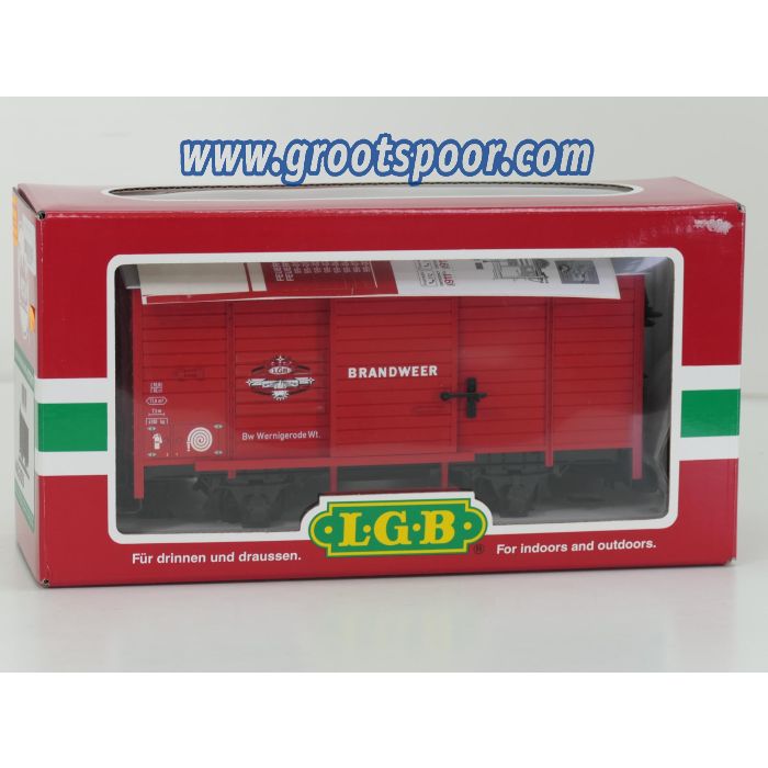 LGB 46355 rode brandweerwagen - sku: 20260324040304 - Used - Like new - Photo 4