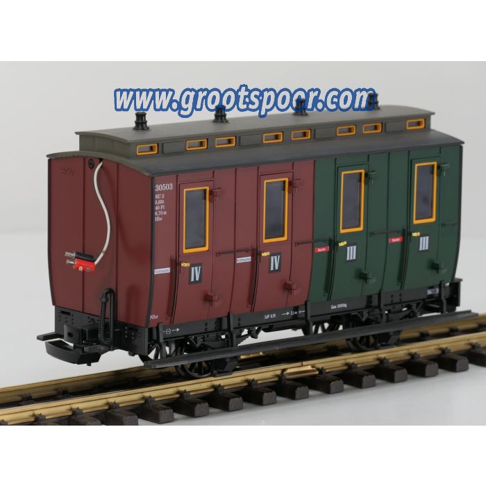 LGB 30503 Abteilwagen 3./4. Klasse mit Innenbeleuchtung - sku: 20260401090713 - Gebruikt - Zeer goede staat - Afbeelding 2