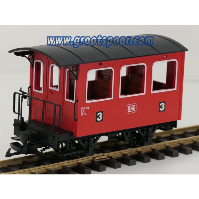 LGB 93402 ToyTrain personenwagen rood 3e klas DB - sku: 20260415091754 - Gebruikt - Zo goed als nieuw - Afbeelding 2