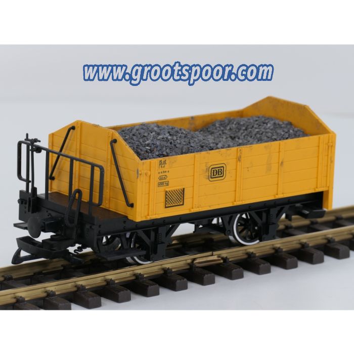 LGB 90125 ToyTrain open goederenwagen geel DB, Metallrader - sku: 20260415120945 - Gebraucht - Sehr guter Zustand - Bild 2