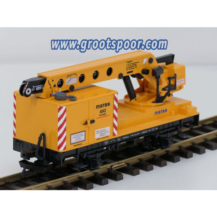 LGB 4042 C Matra Kraan wagon - sku: 20260417042410 - Gebraucht - Sehr guter Zustand - Bild 2