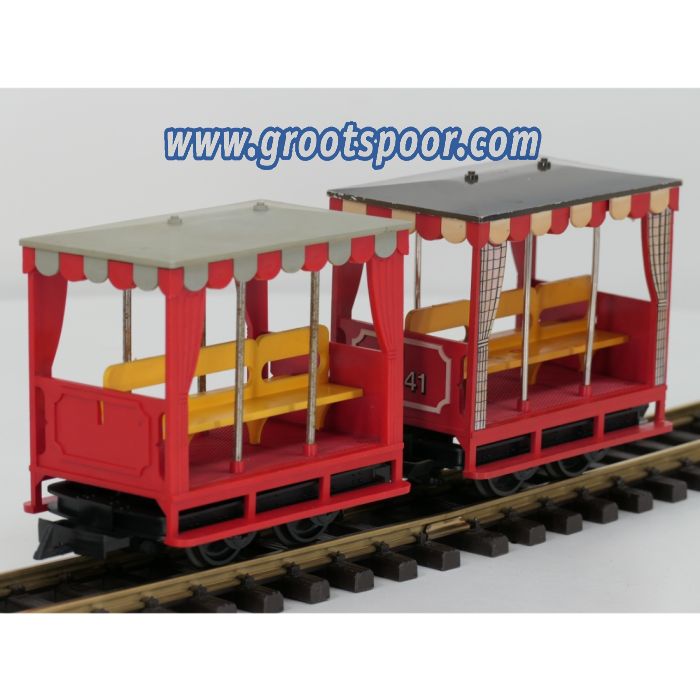 LGB 3041 Set van 2 Veldbaanwagon's - sku: 20260422090813 - Gebruikt - Zeer goede staat - Afbeelding 2