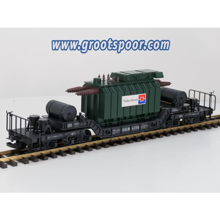 LGB 4058 Tiefladewagen mit Trafo Union - sku: 20260422023829 - Gebraucht - Sehr guter Zustand - Bild 2