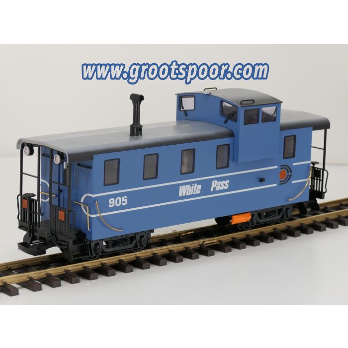 LGB 4071 White Pass Caboose 905 - sku: 20260423100342 - Gebruikt - Zeer goede staat - Afbeelding 2