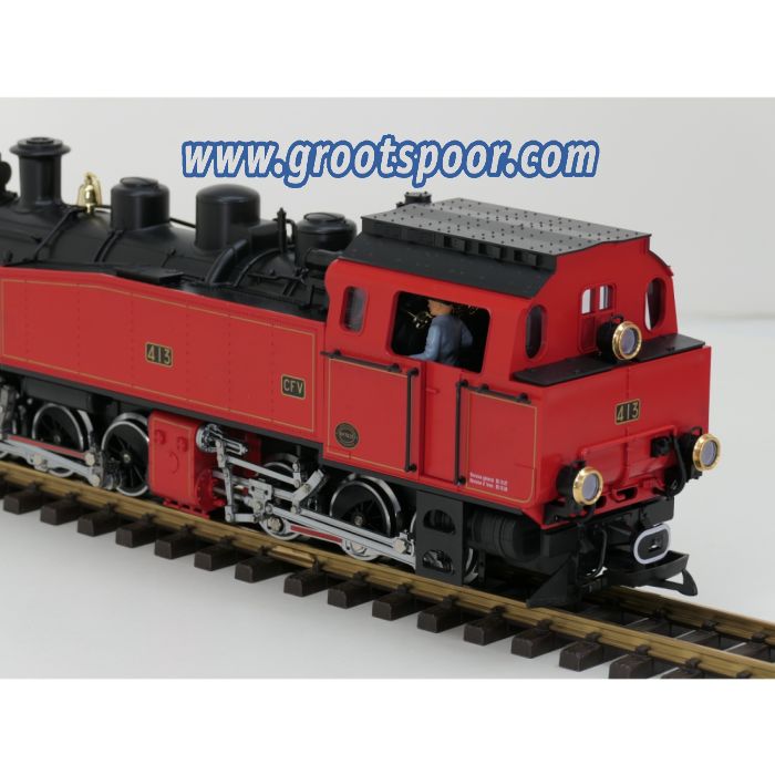 LGB 24852 Dampflokomotive CFV 413 mit Sound - sku: 20260423024345 - Used - Very good condition - Photo 7
