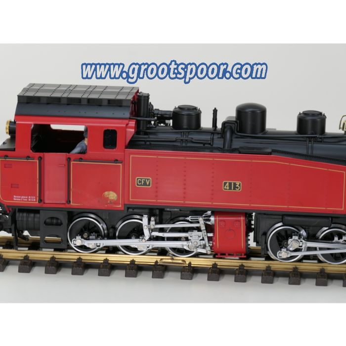 LGB 24852 Dampflokomotive CFV 413 mit Sound - sku: 20260423024345 - Used - Very good condition - Photo 9