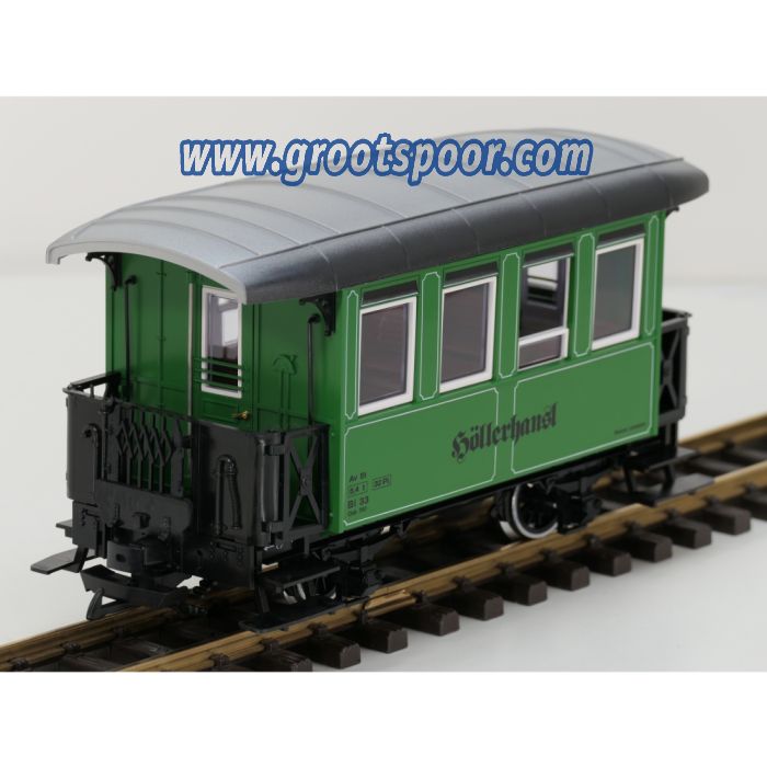 LGB 34076 Bi 33 Höllerhansl Stainzer Lokalbahn Flascherlzug, mit Metallrader - sku: 20260423041037 - Gebraucht - Sehr guter Zustand - Bild 3