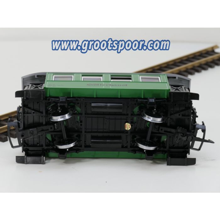 LGB 34076 Bi 33 Höllerhansl Stainzer Lokalbahn Flascherlzug, mit Metallrader - sku: 20260423041037 - Gebraucht - Sehr guter Zustand - Bild 4