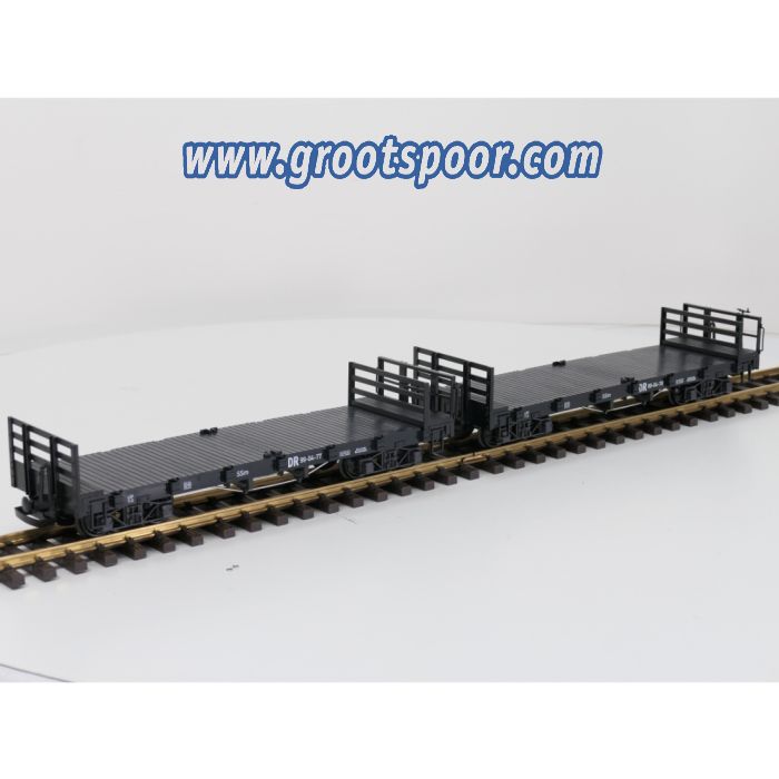 LGB 45690 DR-Flachwagen Set (2 Stück) - sku: 20260424110605 - Gebraucht - Wie Neu - Bild 2