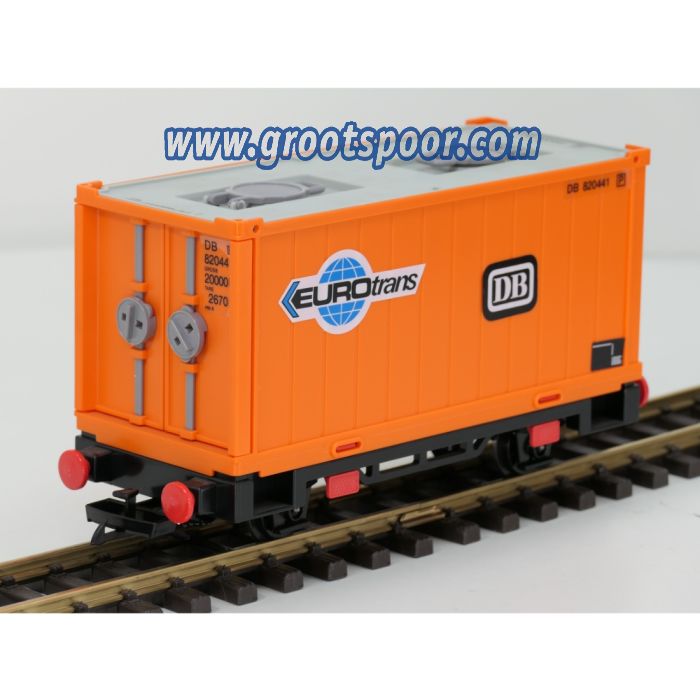 Playmobil 4113 containerwagen DB Eurotrans - sku: 20260429040903 - Gebraucht - Wie Neu - Bild 3