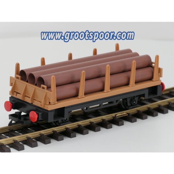 Playmobil 4105 rongenwagen met buizenlading - sku: 20260430114138 - Used - Very good condition - Photo 2