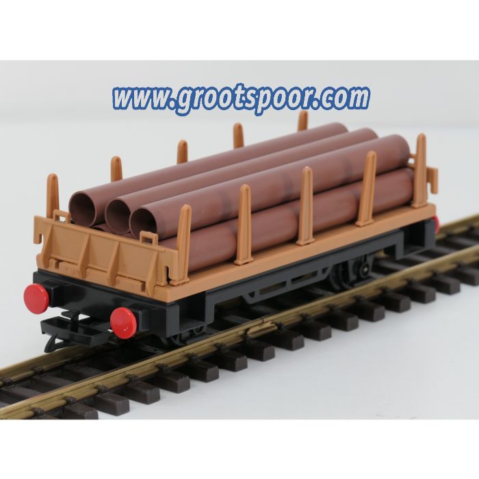 Playmobil 4105 rongenwagen met buizenlading - sku: 20260430114138 - Used - Very good condition - Photo 3