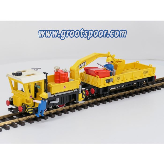 Playmobil 4053 Kraanlok met wagon en bemanning - sku: 20260430020550 - Gebraucht - Wie Neu - Bild 4
