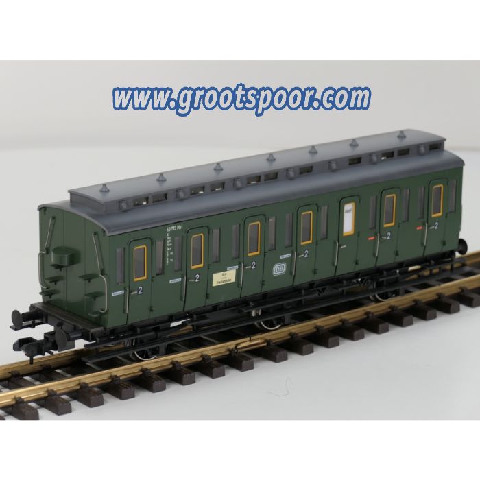 Märklin Spur1 5804 Abteilwagen 3-achsig DB III, Innenbeleuchting, Stromabnahme, Metallrader - sku: 20260501100850 - Gebruikt - Zo goed als nieuw - Afbeelding 2